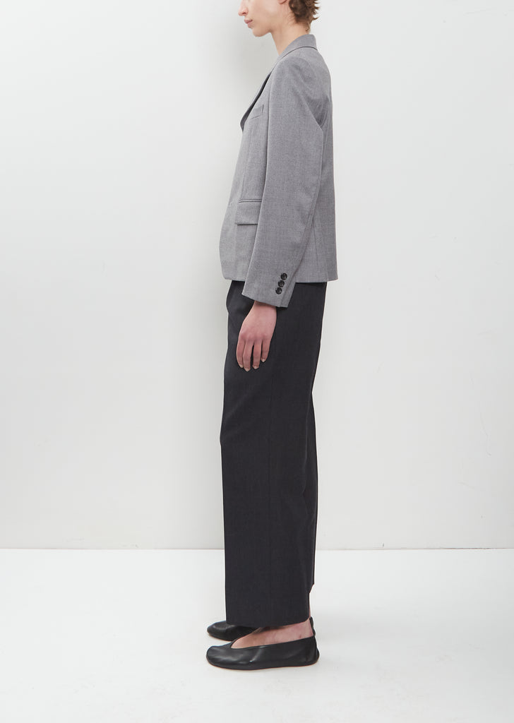 Wool Saxony Thin Jacket