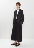 Georgette Curved Hem Jacket