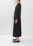 Georgette Curved Hem Jacket