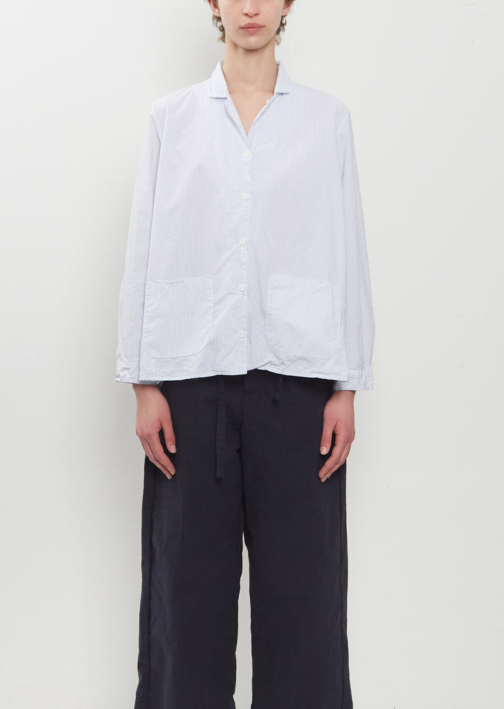 Jenny Cotton Shirt — Multi Stripe