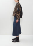 Leopard x Nylon Twill Jacket