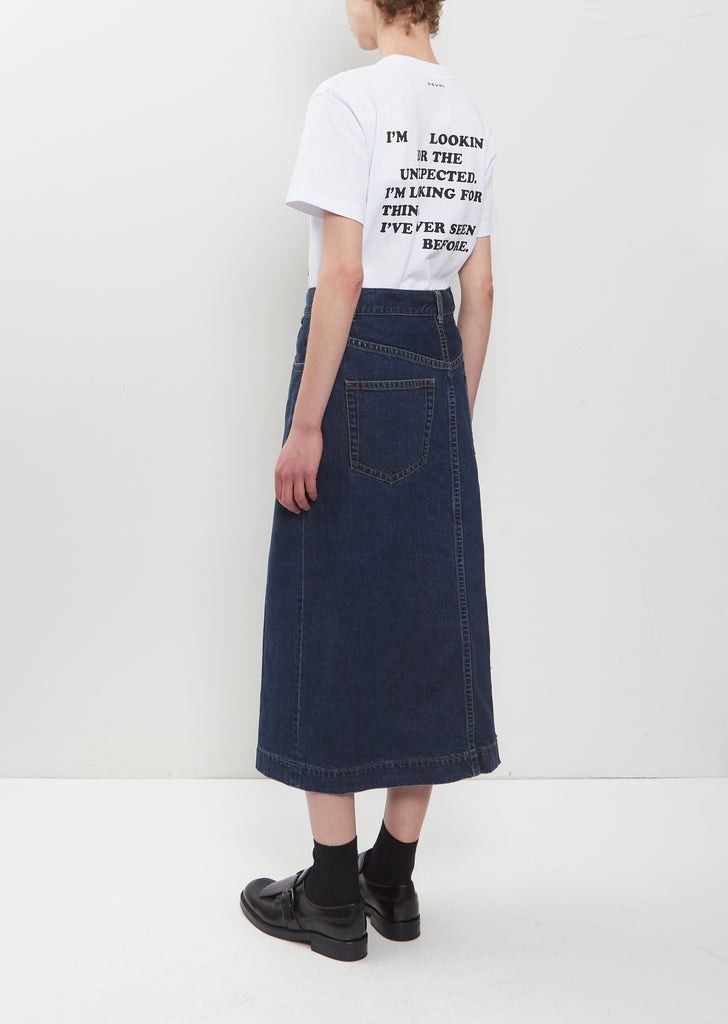 Denim Skirt