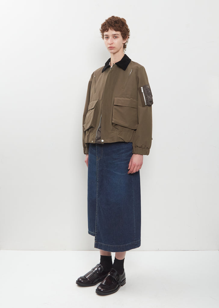 Grosgrain Bonding Blouson