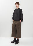 Poplin Cropped Shirt