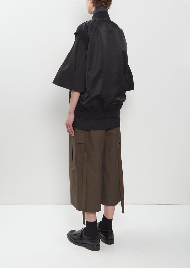 Nylon Twill x Suiting Vest