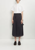 Voile Glen Check Skirt