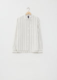 Spaced Cotton Stripe Overall Shirt