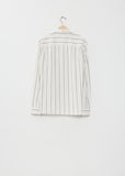 Spaced Cotton Stripe Overall Shirt