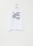 Robert Mapplethorpe Tulip Long Sleeve T-Shirt