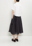 Voile Glen Check Skirt