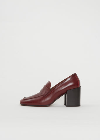 Heeled Penny Loafer