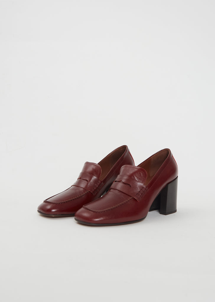 Heeled Penny Loafer