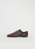 Leather Lace Up Trainer