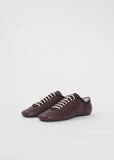 Leather Lace Up Trainer