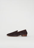 Heeled Hair Loafer