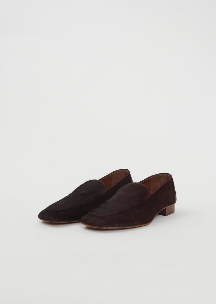 Heeled Hair Loafer
