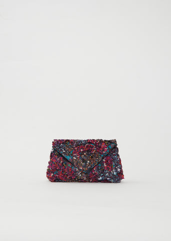 Blossom Embellished Clutch Bag