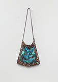 Scarf Bag, Small — Brown