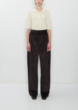 Relaxed Curved Leg Pant