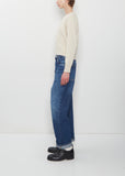 Textured Argyle Sweater — Natural