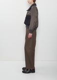 Nylon Twill x Wool Melton Blouson