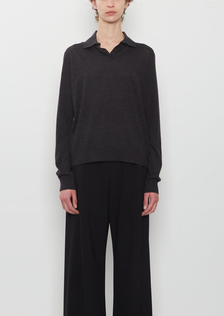 Pauli Wool Silk Top