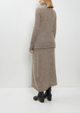 Funnel Neck Alpaca Sweater