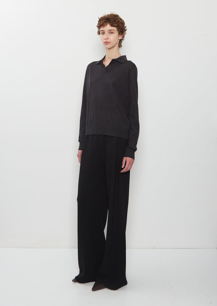 Pauli Wool Silk Top
