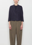 Bamis Wool Jacket — Navy