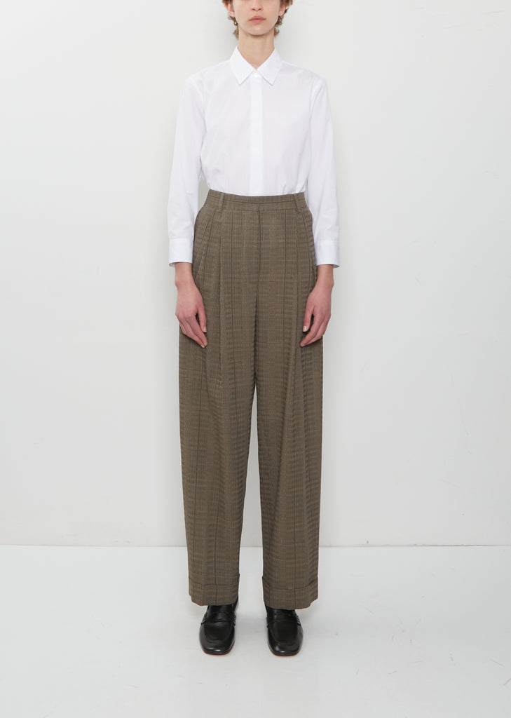 Partan Wool Crepe Pants