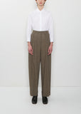 Partan Wool Crepe Pants