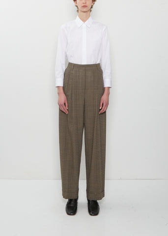 Partan Wool Crepe Pants