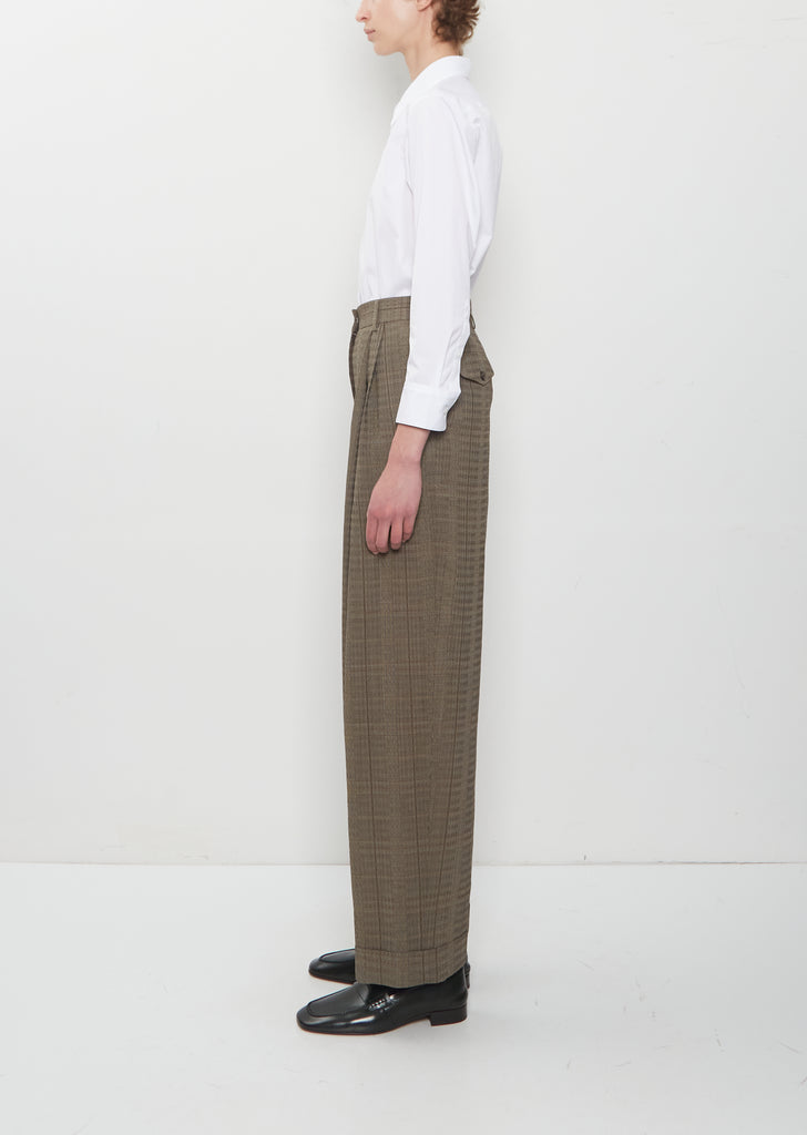 Partan Wool Crepe Pants