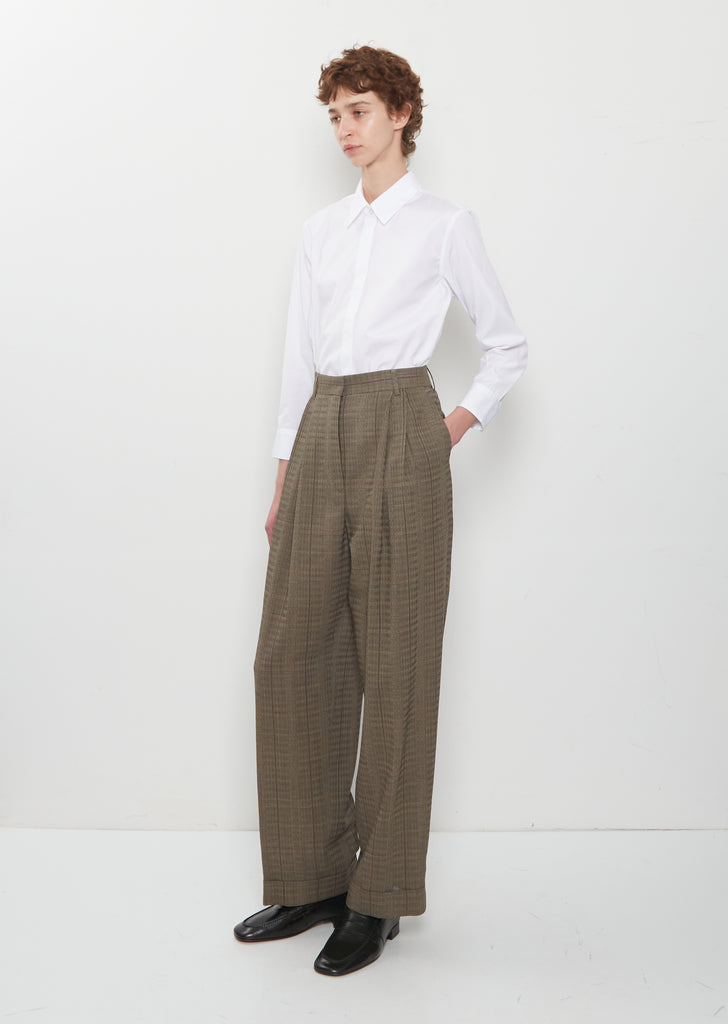 Partan Wool Crepe Pants