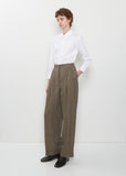 Partan Wool Crepe Pants
