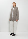 Alpaca Wool Cable Cardigan