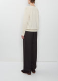 Tuomas Merino Wool Sweater — Ecru