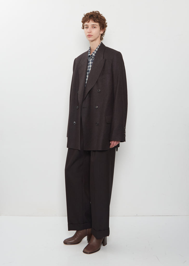 Bossy Wool Flannel Jacket