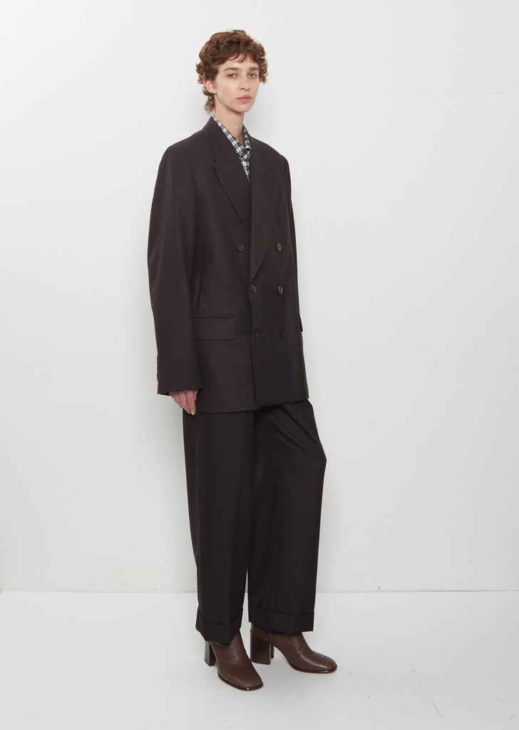 Bossy Wool Flannel Jacket