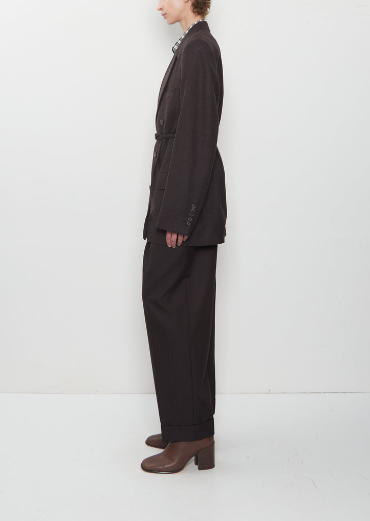 Bossy Wool Flannel Jacket
