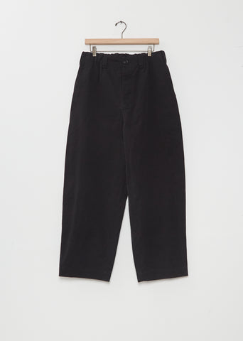 Washed Double Cotton Warren Pant