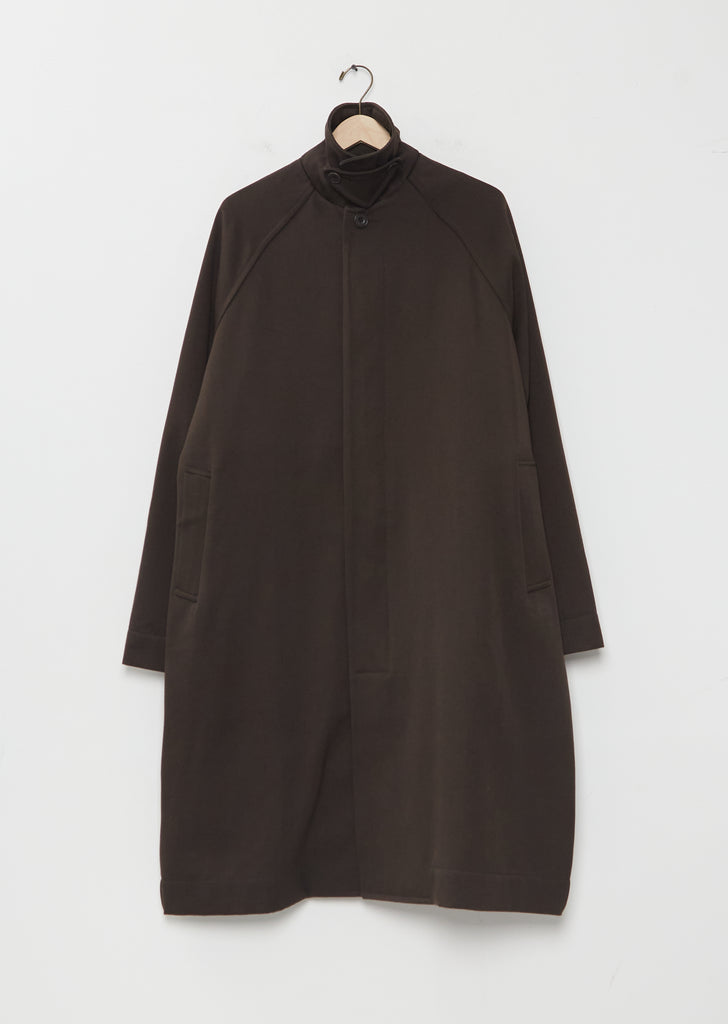 Virgin Wool Twill Carlyle Coat