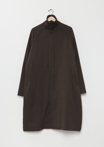Virgin Wool Twill Carlyle Coat
