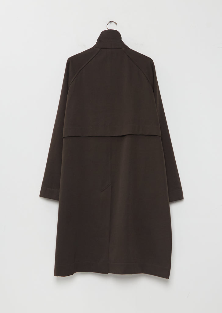 Virgin Wool Twill Carlyle Coat