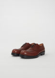 Leather Derby — Burgundy