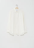 Pima Cotton Oversized Regular Collar Shirt