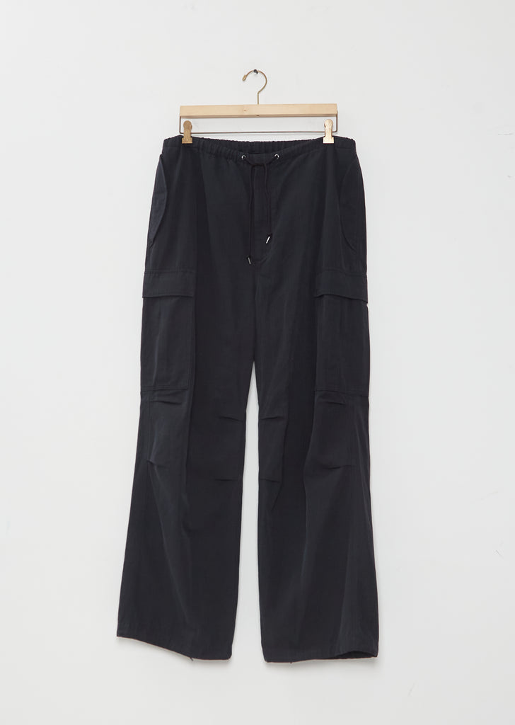 Washed Cotton Silk Linen HBT M-51 Over Pants