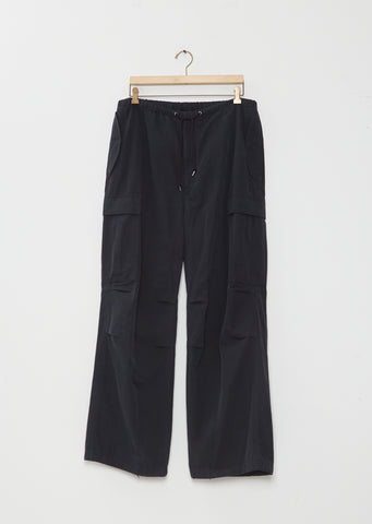Washed Cotton Silk Linen HBT M-51 Over Pants