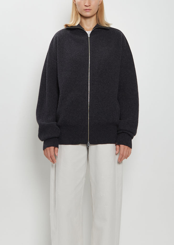 n°319 Xtra Out Cashmere Cardigan — Shadow