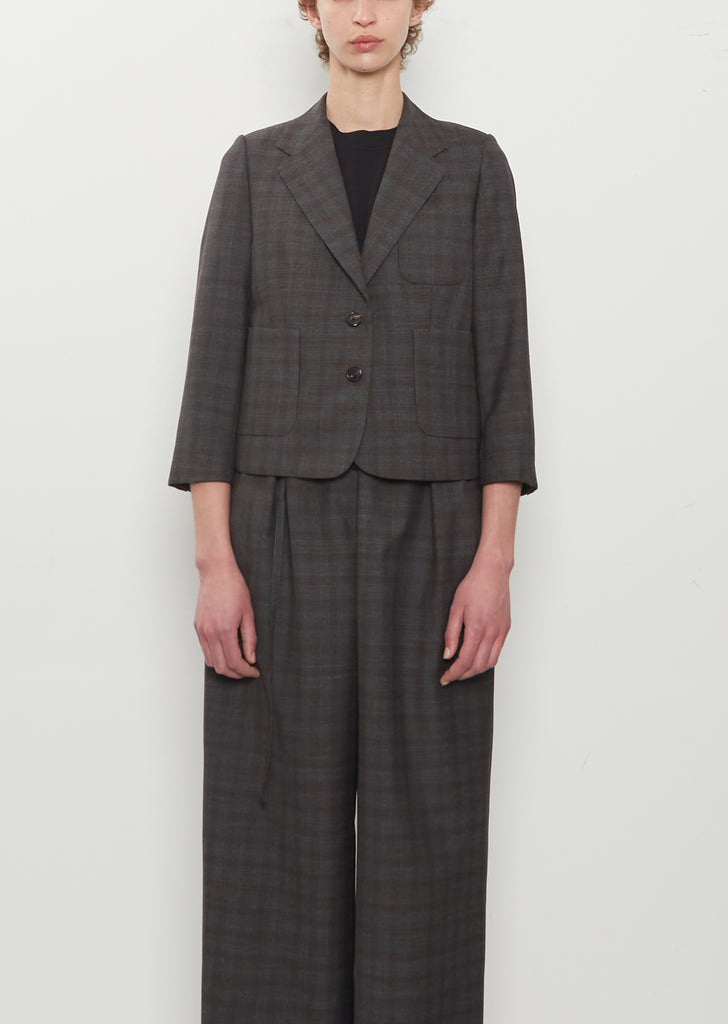 Bamis Wool Jacket — Brown